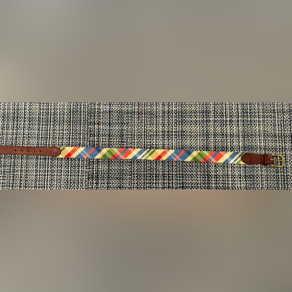 Smathers & Branson Needlepoint Belt